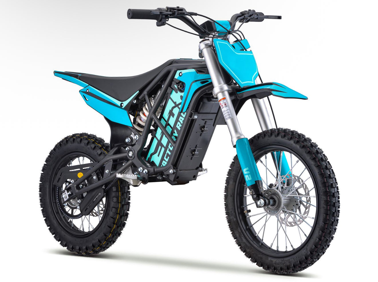 Ebox 2 V2.0 Teal Electric Dirtbike