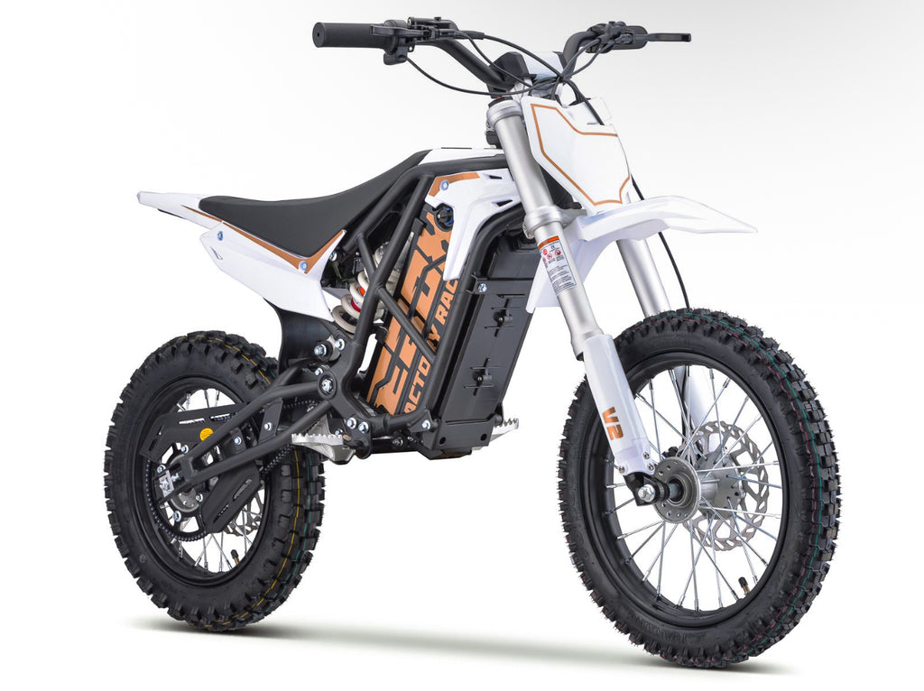 Ebox 2 V2.0 White Electric Dirtbike