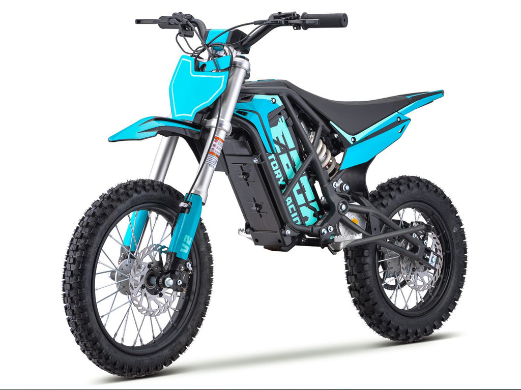 Ebox 2 V2.0 Teal Electric Dirtbike