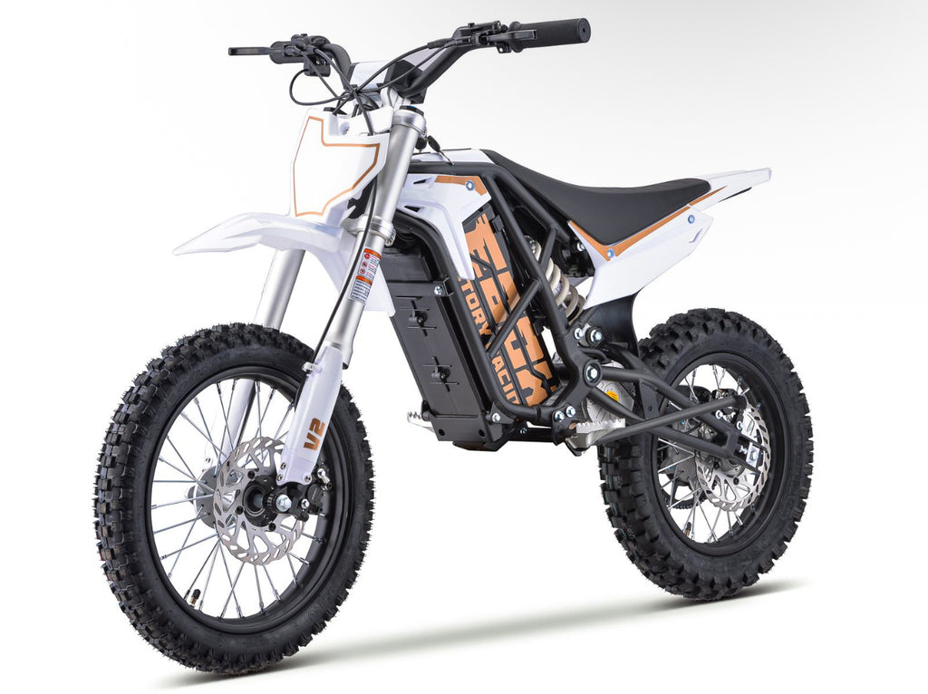 Ebox 2 V2.0 White Electric Dirtbike