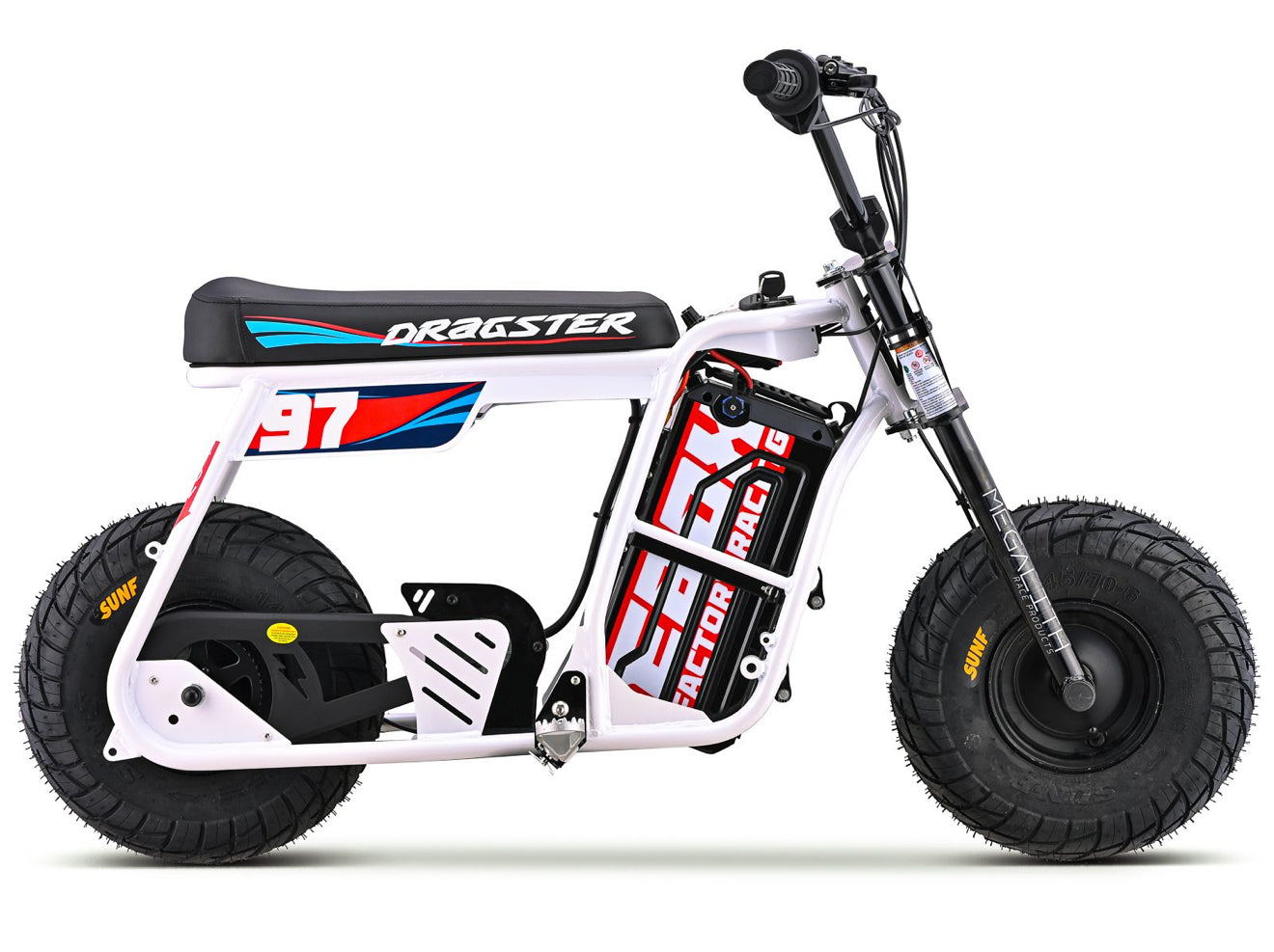 Ebox Dragster White Super Moto