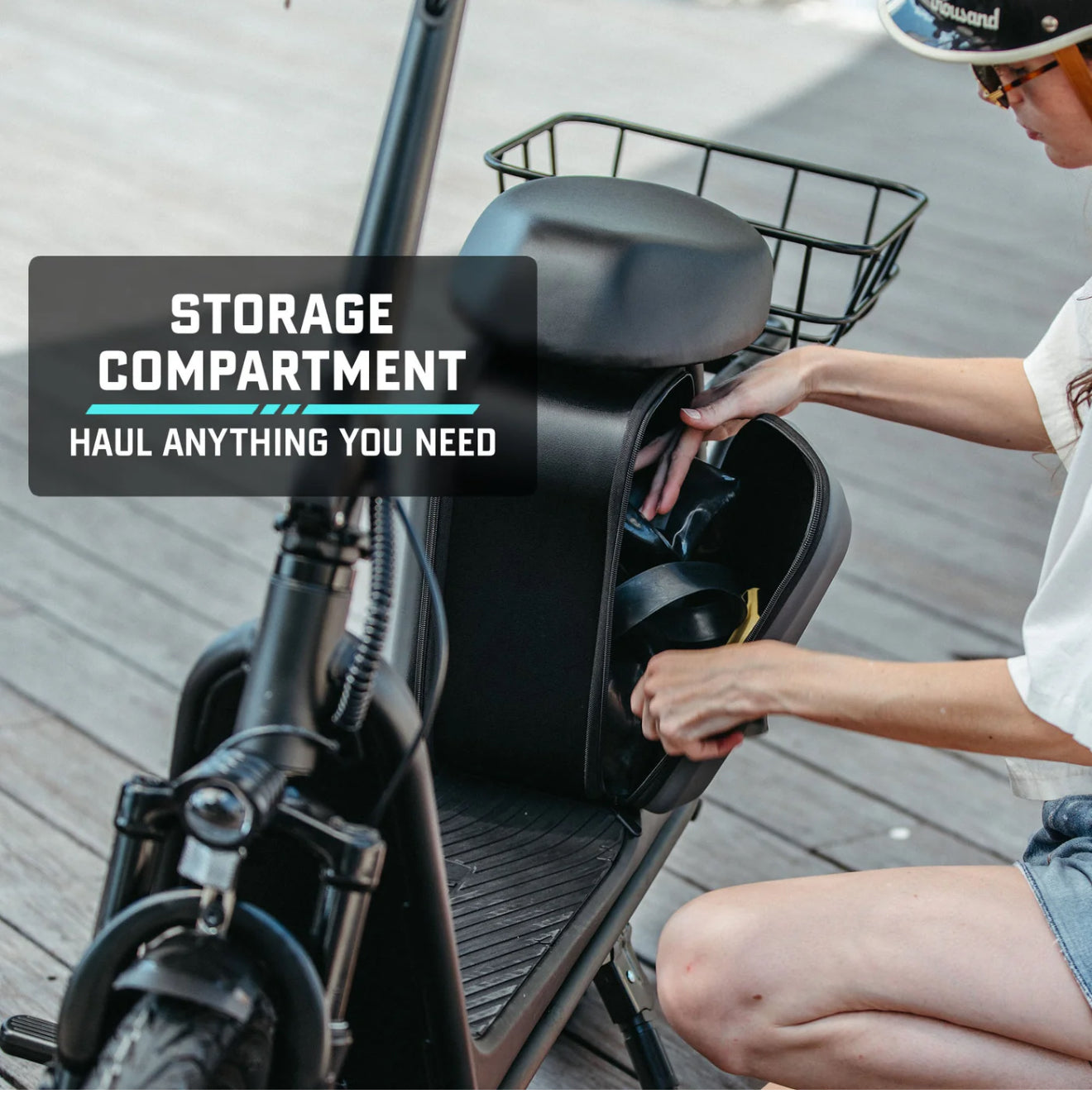 Go-Trax A7 Seated Electric Scooter