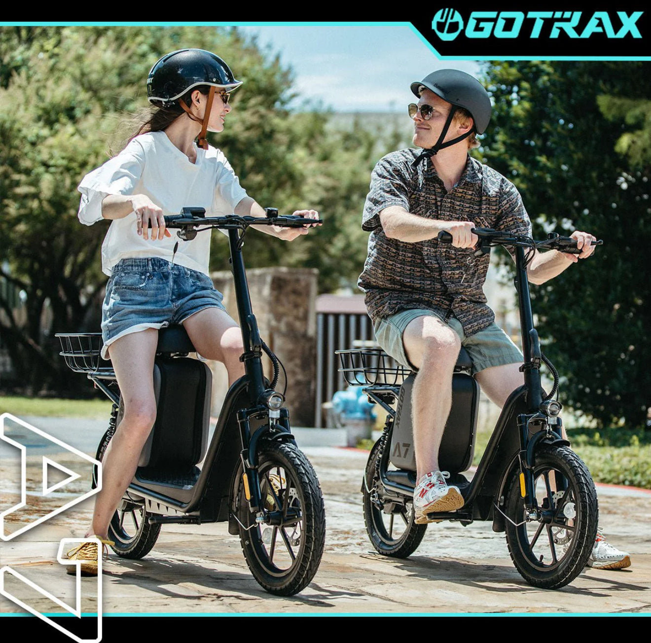 Go-Trax A7 Seated Electric Scooter