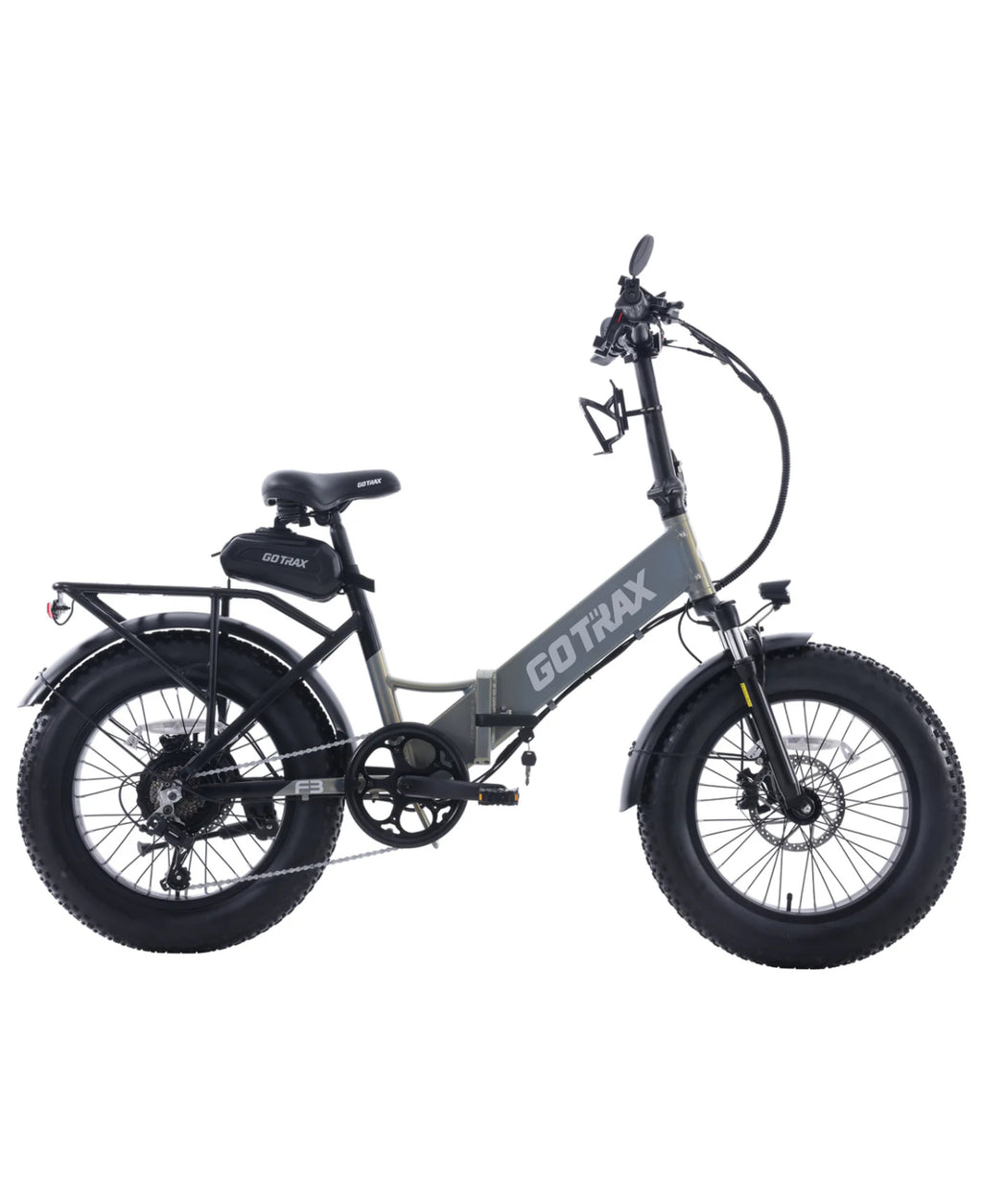 Go-Trax F3 2.0 Fat Tire Folding Electric Bicycle E-bike