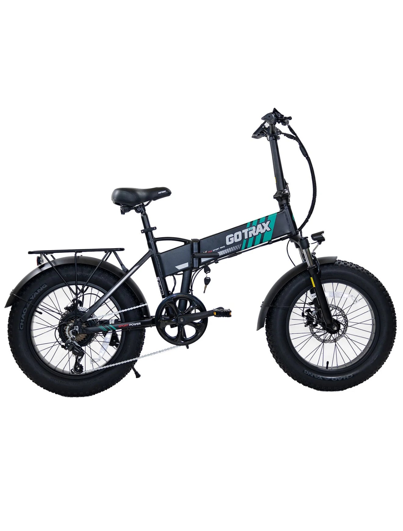 Go-Trax Z4 Pro Folding Fat Tire Electric Bike